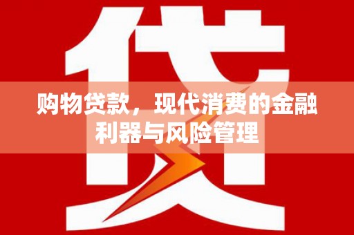 秦汉购物贷款，现代消费的金融利器与风险管理