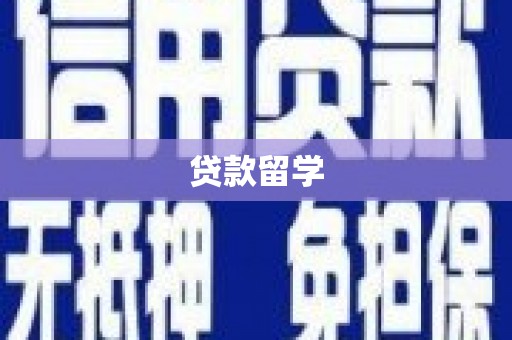 秦汉贷款留学