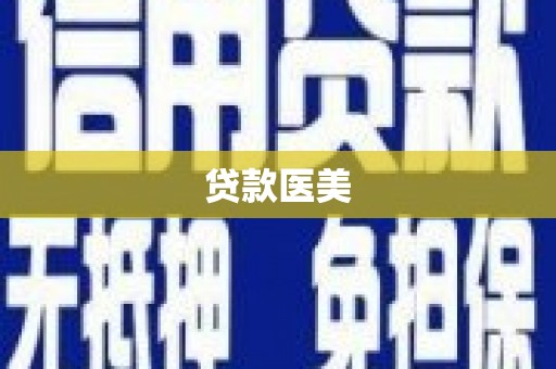 秦汉贷款医美