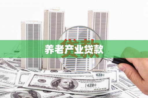 秦汉养老产业贷款