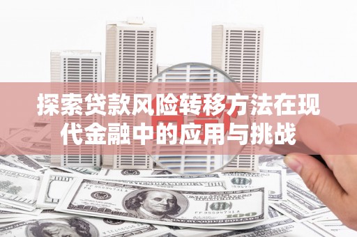 秦汉探索贷款风险转移方法在现代金融中的应用与挑战