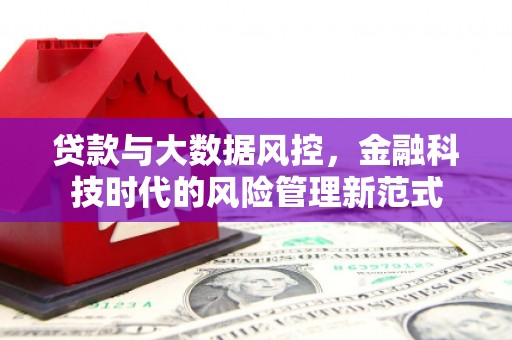 秦汉贷款与大数据风控，金融科技时代的风险管理新范式