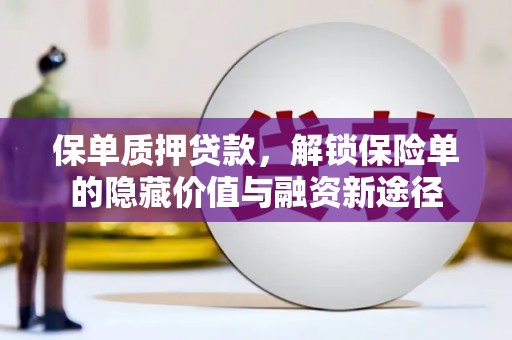 秦汉保单质押贷款，解锁保险单的隐藏价值与融资新途径