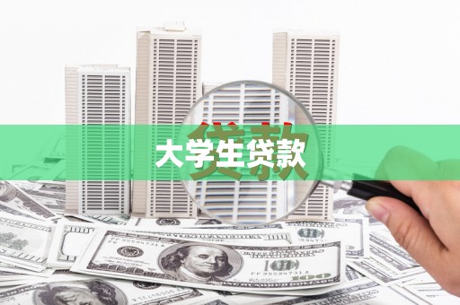 秦汉大学生贷款