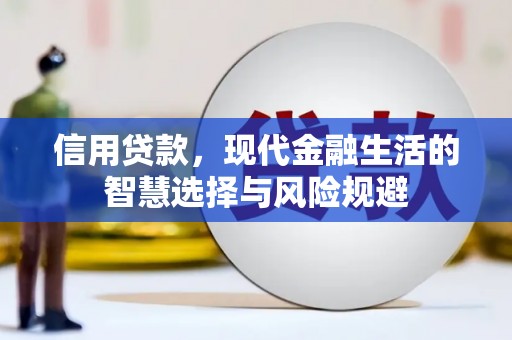 秦汉信用贷款，现代金融生活的智慧选择与风险规避
