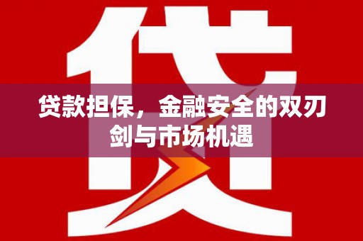 秦汉贷款担保，金融安全的双刃剑与市场机遇
