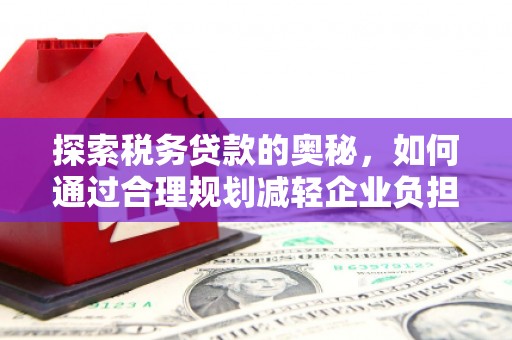 秦汉探索税务贷款的奥秘，如何通过合理规划减轻企业负担