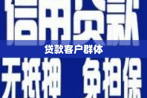 秦汉贷款客户群体