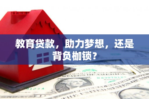 秦汉教育贷款，助力梦想，还是背负枷锁？