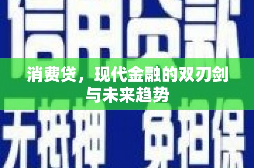 秦汉消费贷，现代金融的双刃剑与未来趋势