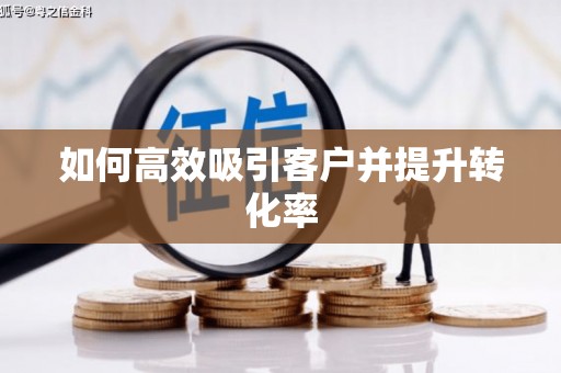 秦汉如何高效吸引客户并提升转化率
