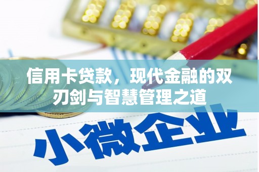 秦汉信用卡贷款，现代金融的双刃剑与智慧管理之道