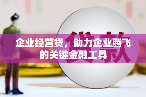 秦汉企业经营贷，助力企业腾飞的关键金融工具