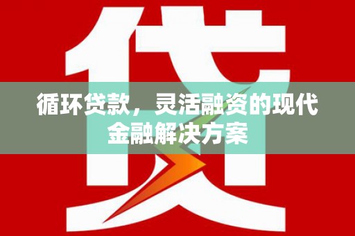 秦汉循环贷款，灵活融资的现代金融解决方案