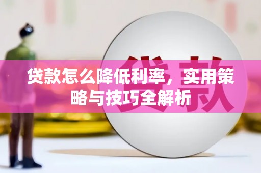 秦汉贷款怎么降低利率，实用策略与技巧全解析