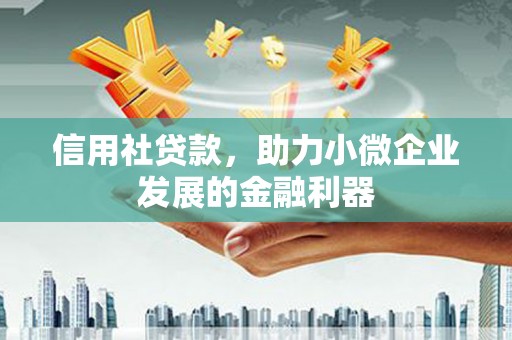 秦汉信用社贷款，助力小微企业发展的金融利器