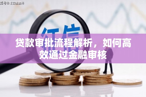 秦汉贷款审批流程解析，如何高效通过金融审核