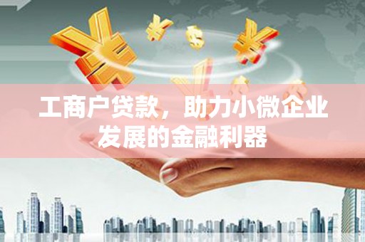 秦汉工商户贷款，助力小微企业发展的金融利器