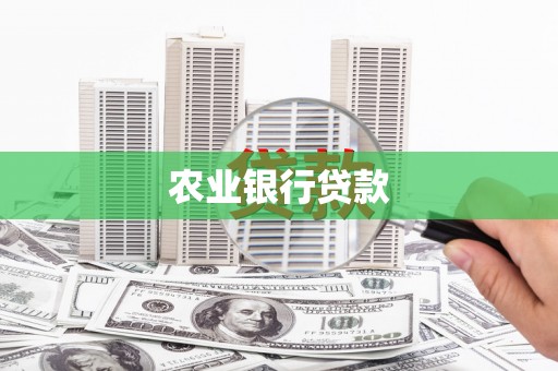 秦汉农业银行贷款