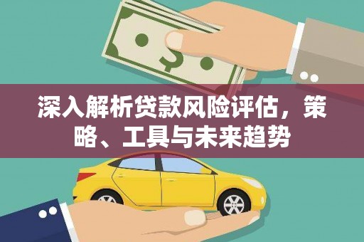 秦汉深入解析贷款风险评估，策略、工具与未来趋势