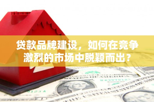 秦汉贷款品牌建设，如何在竞争激烈的市场中脱颖而出？