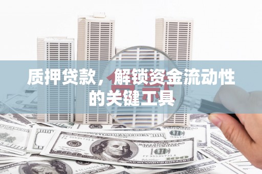 秦汉质押贷款，解锁资金流动性的关键工具
