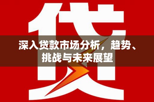 秦汉深入贷款市场分析，趋势、挑战与未来展望