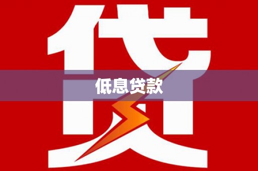 秦汉低息贷款