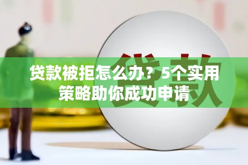 秦汉贷款被拒怎么办？5个实用策略助你成功申请