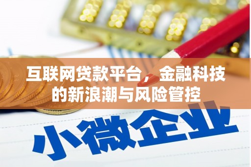 秦汉互联网贷款平台，金融科技的新浪潮与风险管控