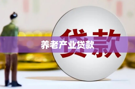 秦汉养老产业贷款