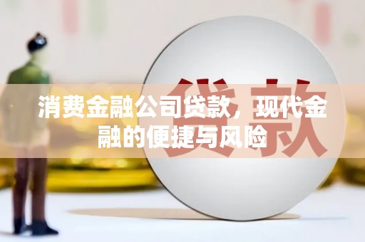 秦汉消费金融公司贷款，现代金融的便捷与风险