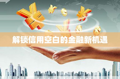 秦汉解锁信用空白的金融新机遇